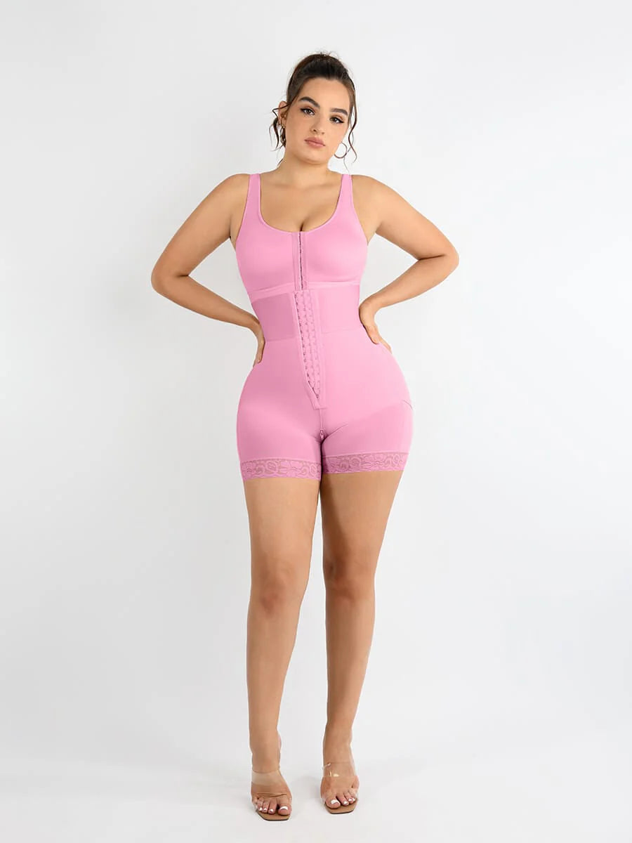 Aurasize 3-bones Triple-breasted High-waisted Elastic Body Butt Lifter