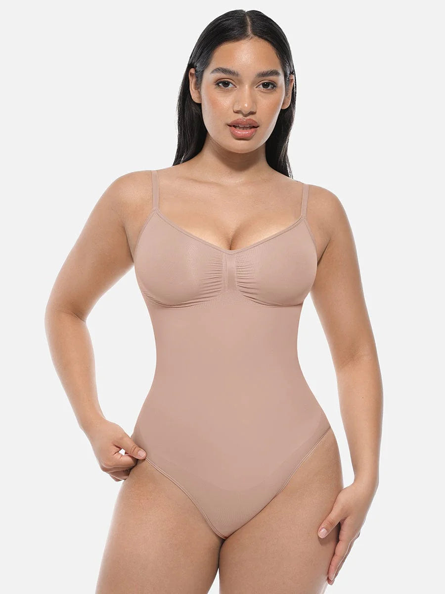 Aurasize Seamless Scultp Tighten The Abdomen One-piece Shapewear Briefs