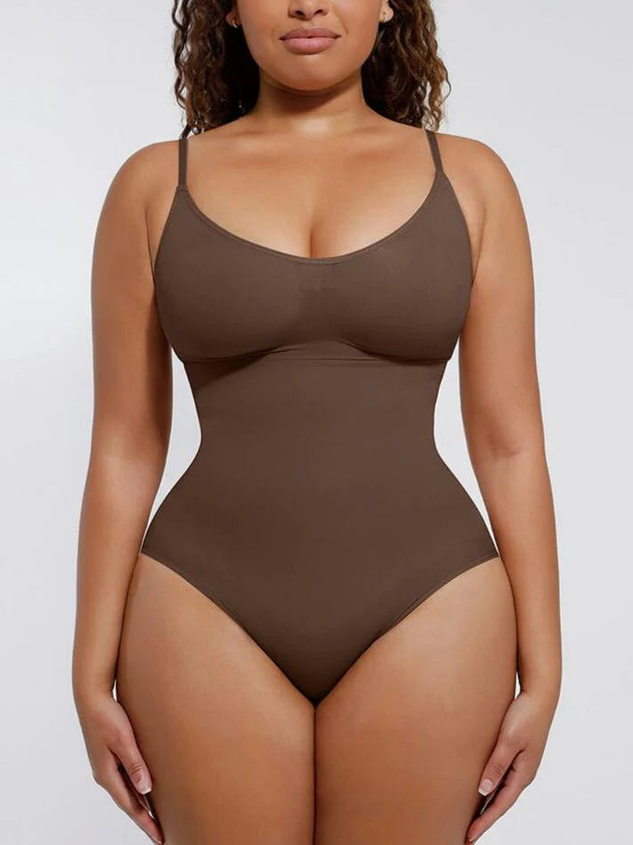 Aurasize Seamless Scultp Tighten The Abdomen One-piece Shapewear Briefs