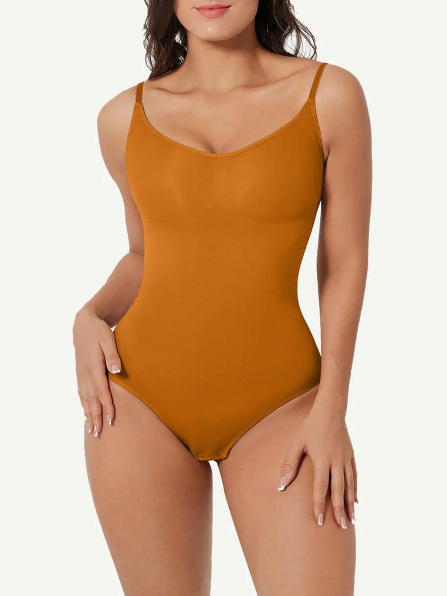 Aurasize Seamless Scultp Tighten The Abdomen One-piece Shapewear Briefs